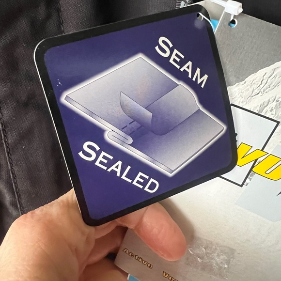 NWT Men’s Avus Touring Pants Black Waterproof Breathable Weather Barrier Medium - Picture 10 of 11